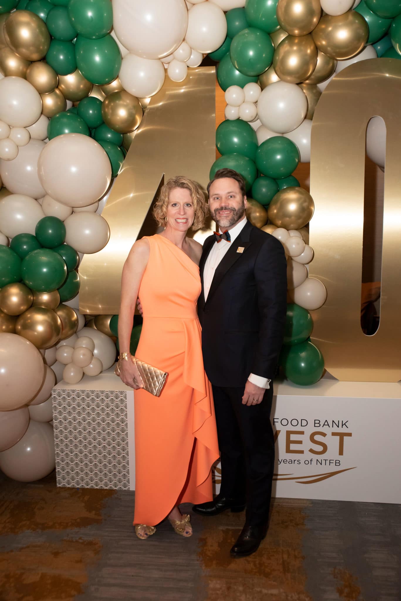 Guests at the North Texas Food Bank's Harvest event Celebrating NTFB's 40th Anniversary
