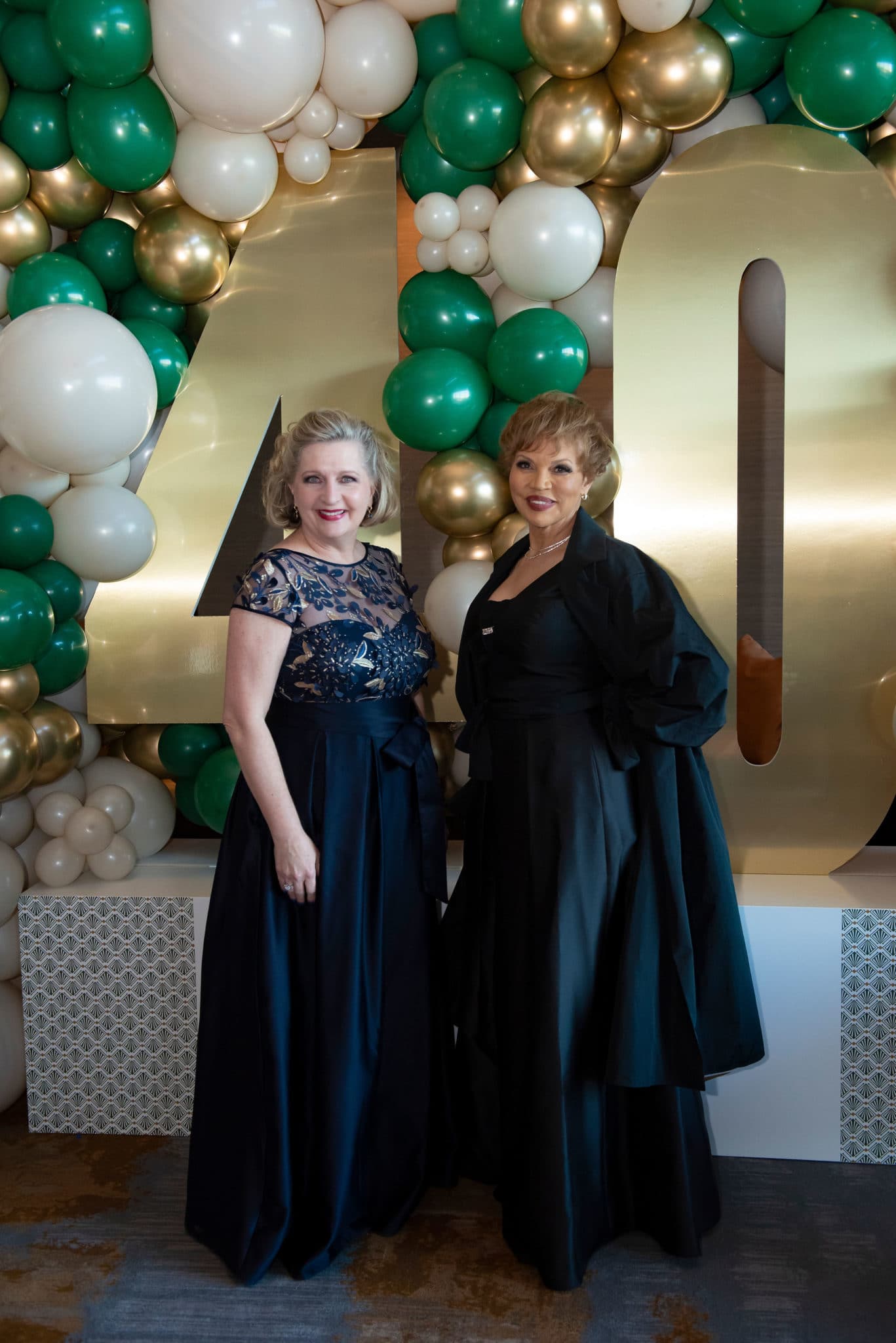 Trisha Cunningham and Claire Babineaux-Fontenot at the North Texas Food Bank's Harvest event Celebrating NTFB's 40th Anniversary