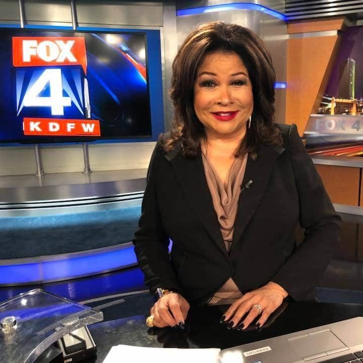 Clarice Tinsley Clarice Tinsley sitting at a news desk at Fox 4